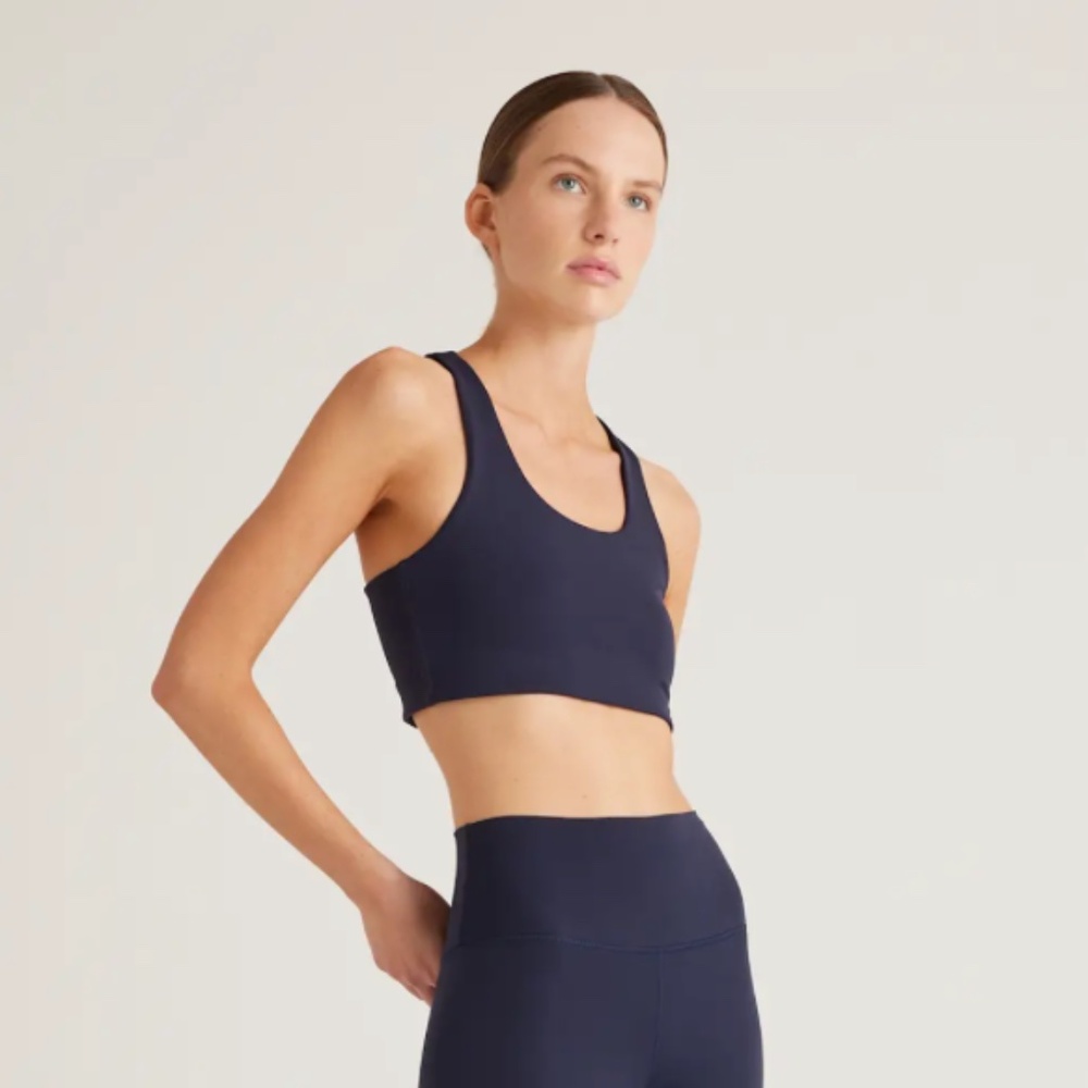 Ultra-Form Scoop Neck Longline Bra